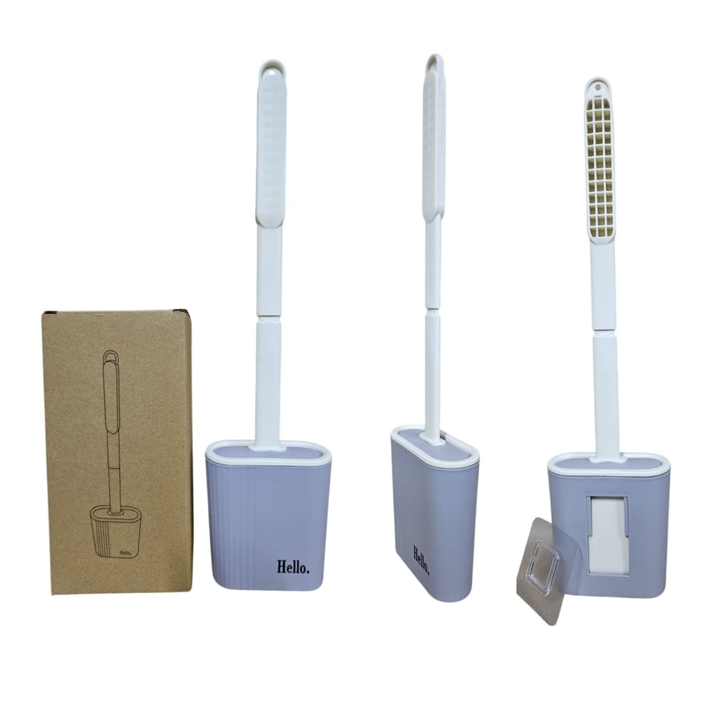 Juego De Escobilla Y Soporte Para Inodoro x 2 und Cepillo