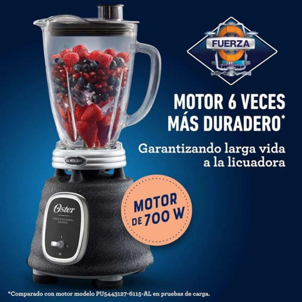 Licuadora Oster Pro 1.5 L 700w Blstbpst-053 Negro