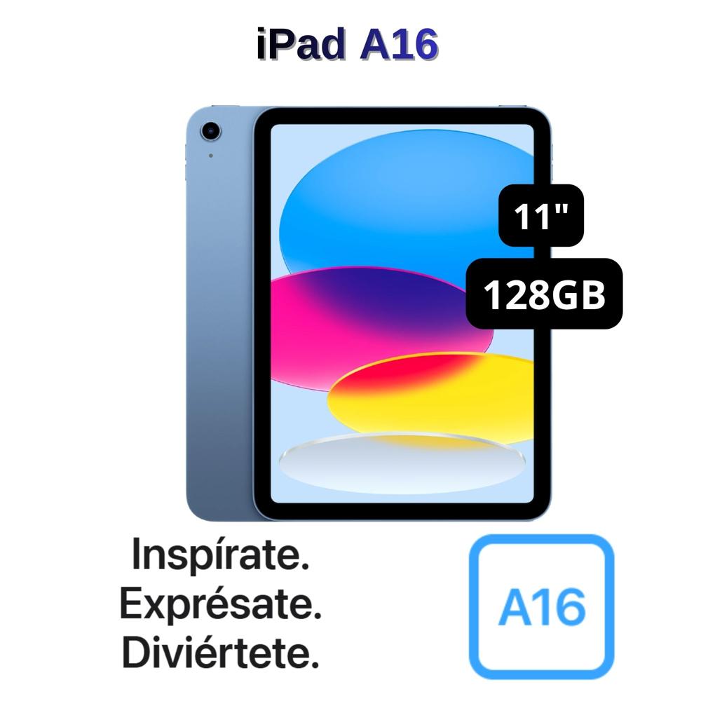iPad Apple 11'' Chip A16 Wi-Fi 128GB - Blue