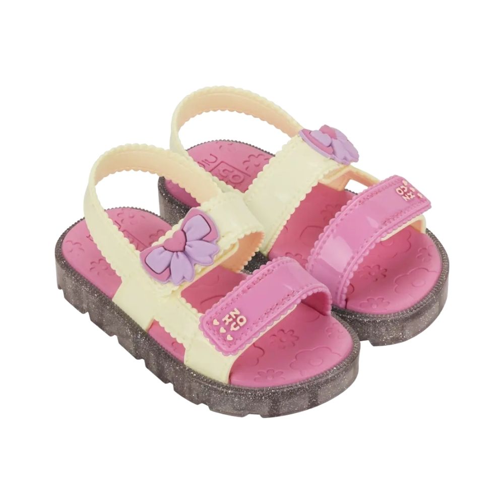 SANDALIAS CASUAL GLITTER 2GZG6700003 BEIGE ROSA NIÑA SANDALIAS CASUAL GLITER 2GZG6700003 BEIGE NIÑA - TALLA 20