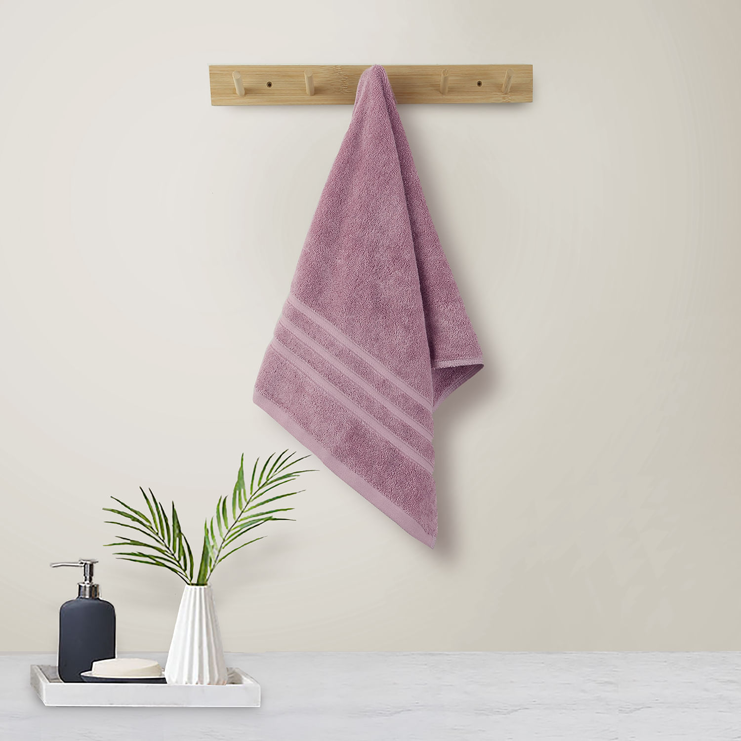 Toalla de Mano 45 cm x 90 cm Lavanda 550Gsm