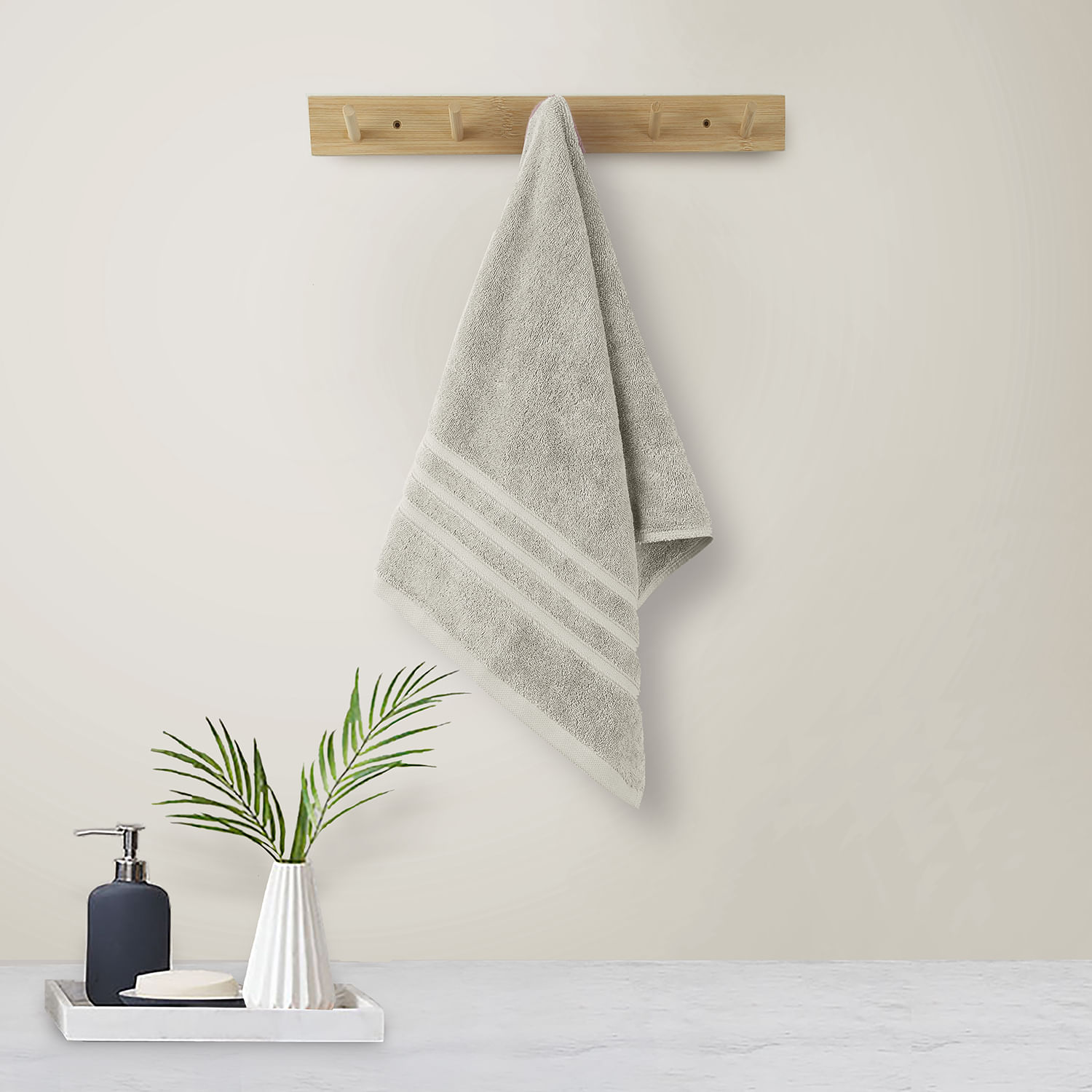 Toalla de Mano 45 cm x 90 cm Beige 550Gsm