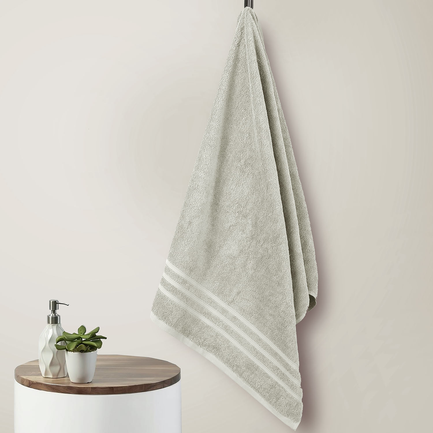 Toalla de Baño 70 cm x 140 cm Beige 550Gsm
