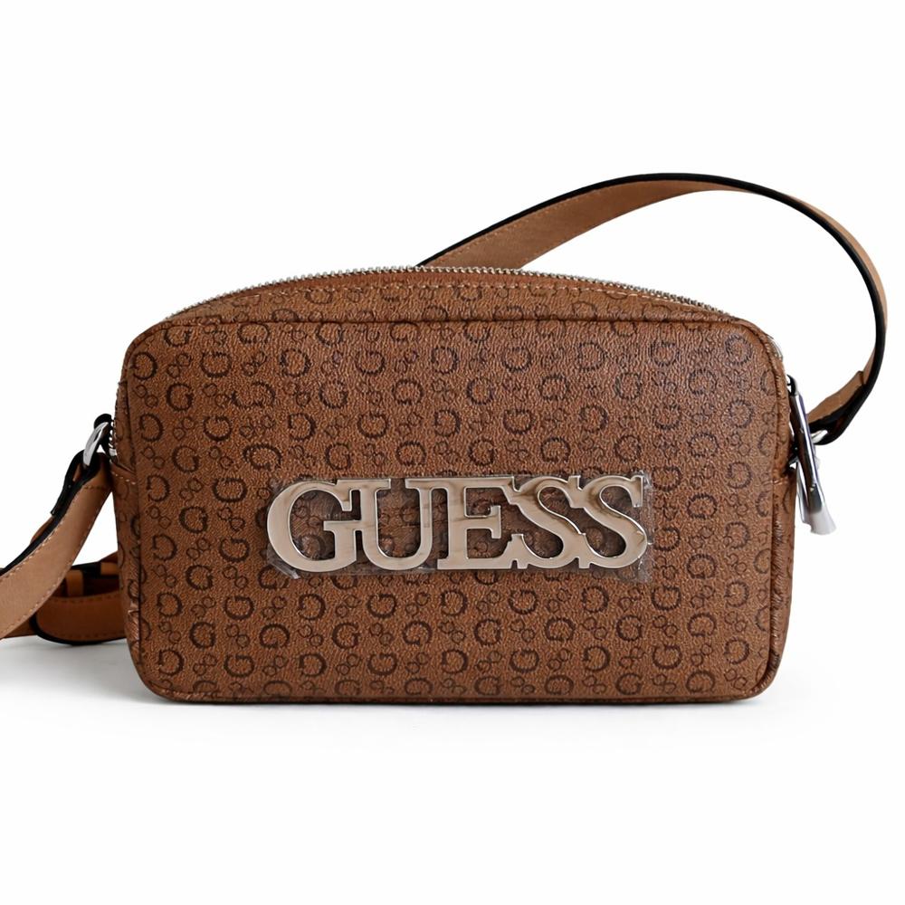 CARTERA MINI CROSSBODY GUESS COLOR MARRÓN