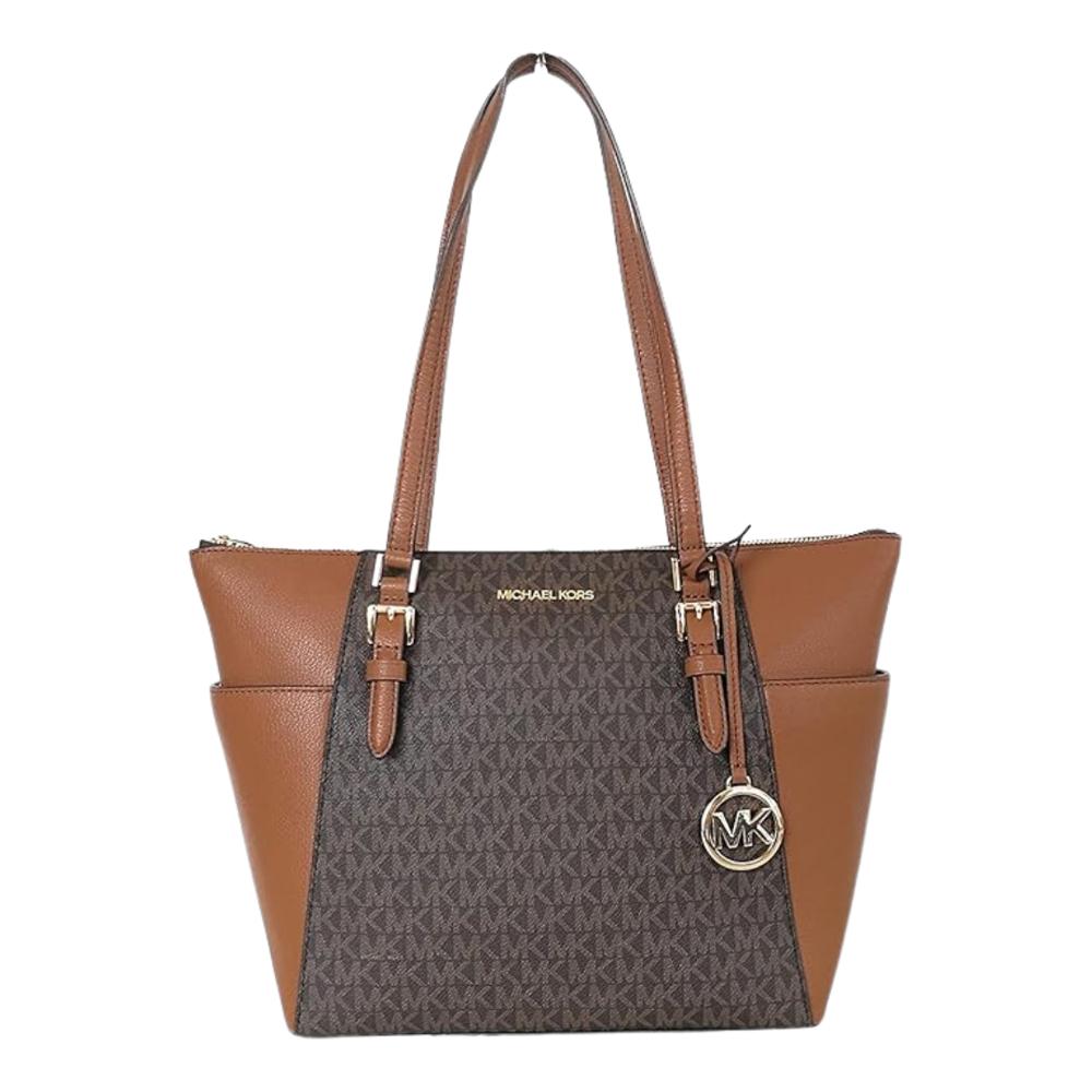 CARTERA TOTE BAG CHARLOTTE MICHAEL KORS COLOR MARRON