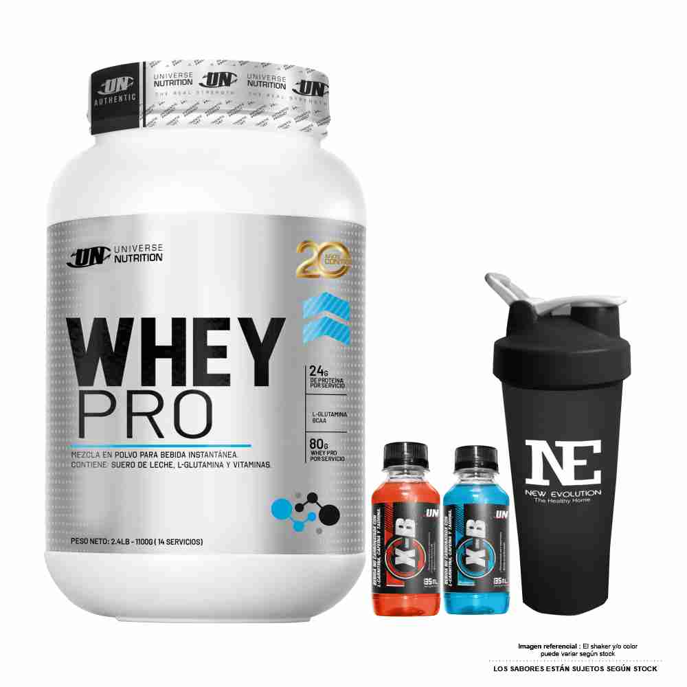 UNIVERSE NUTRITION WHEY PRO 1.100 KG. VAINILLA + SHAKER
