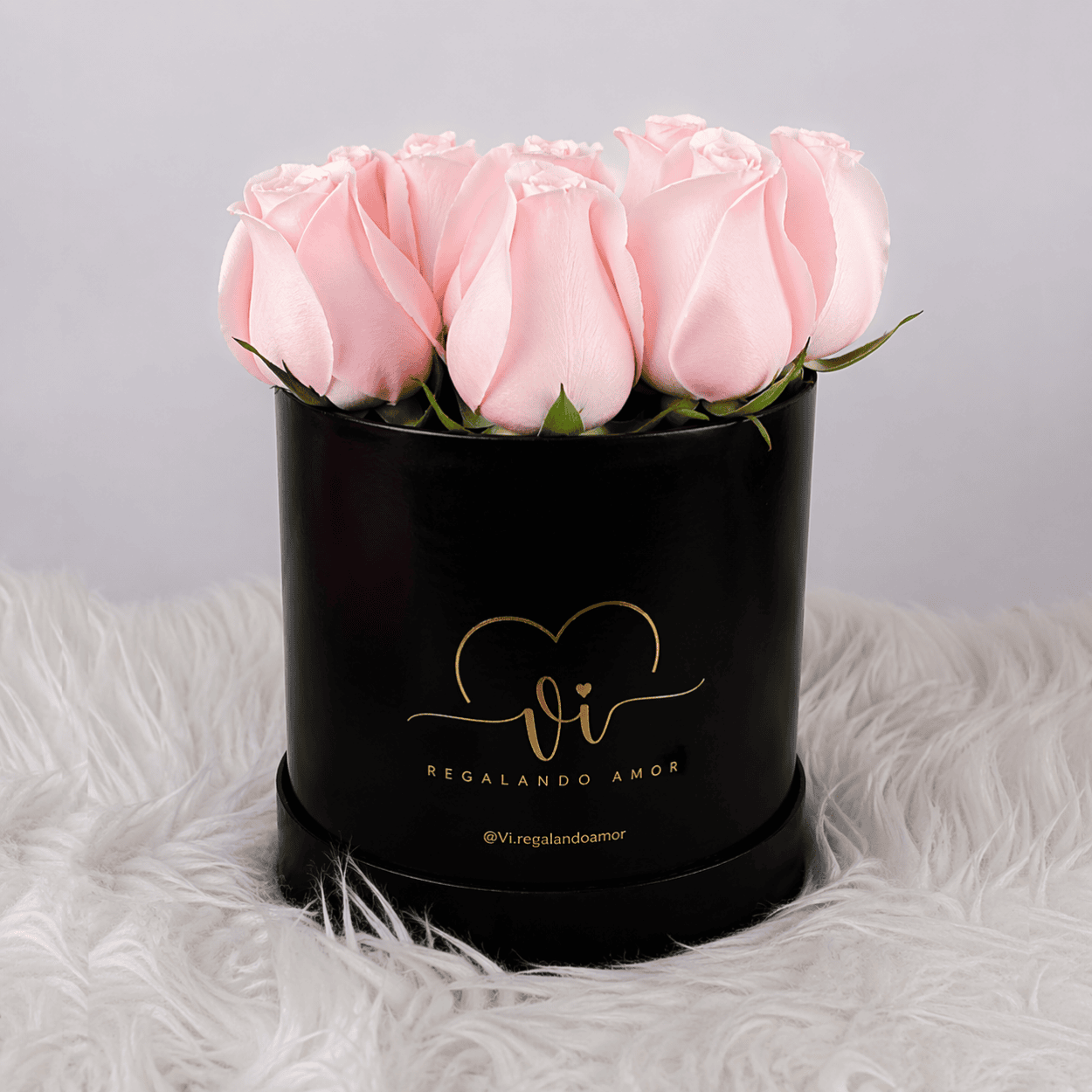 Box Clasico Pink Mundial- box floral