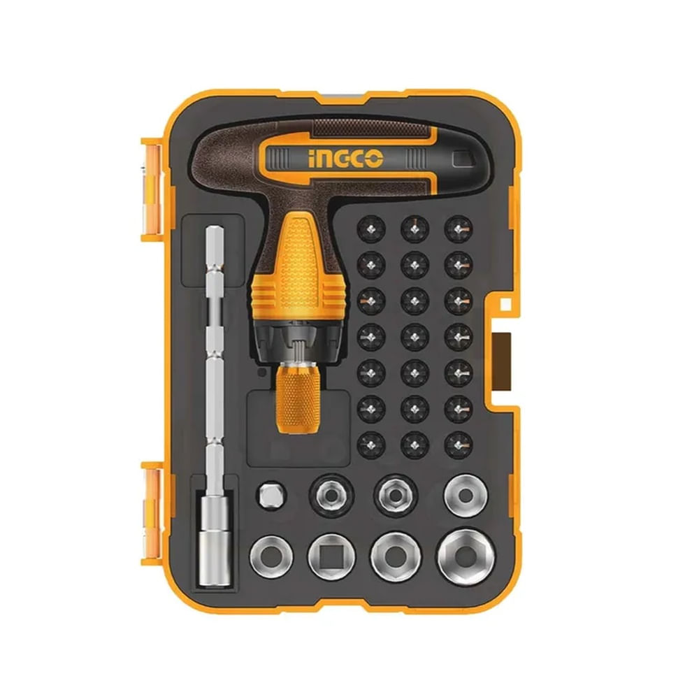 Juego Destornillador 31PcsSet Llave Dados Puntas Hksdb0318