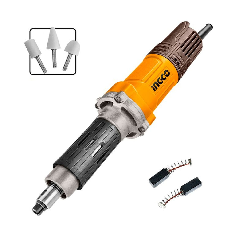 Rectificadora Amoladora Recta 6mm 550w Ingco - Pdg5501