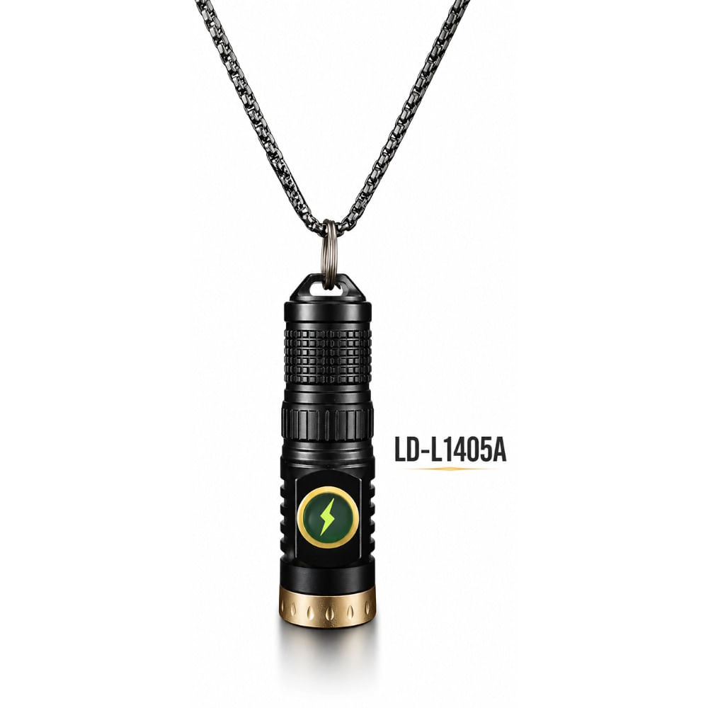 Linterna Collar Led Compacta 6 Modos De Luz Y Carga Usb-c