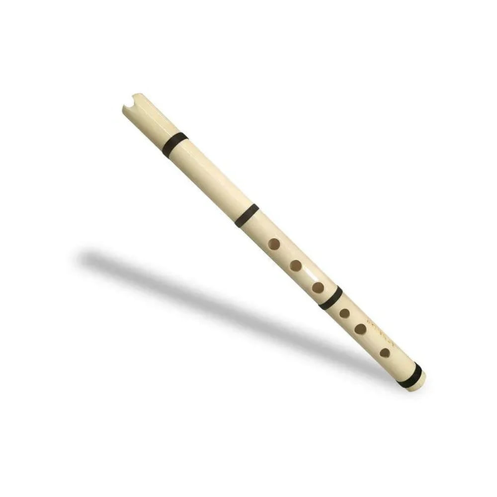 Quena de Hueso Procesado de Fino Acabado con Buen Sonido