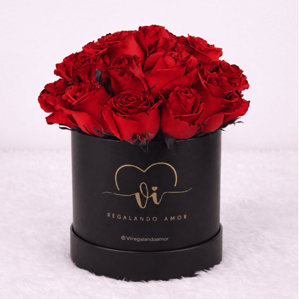 Box de 20 Rosas Rojas - Arreglo de flores