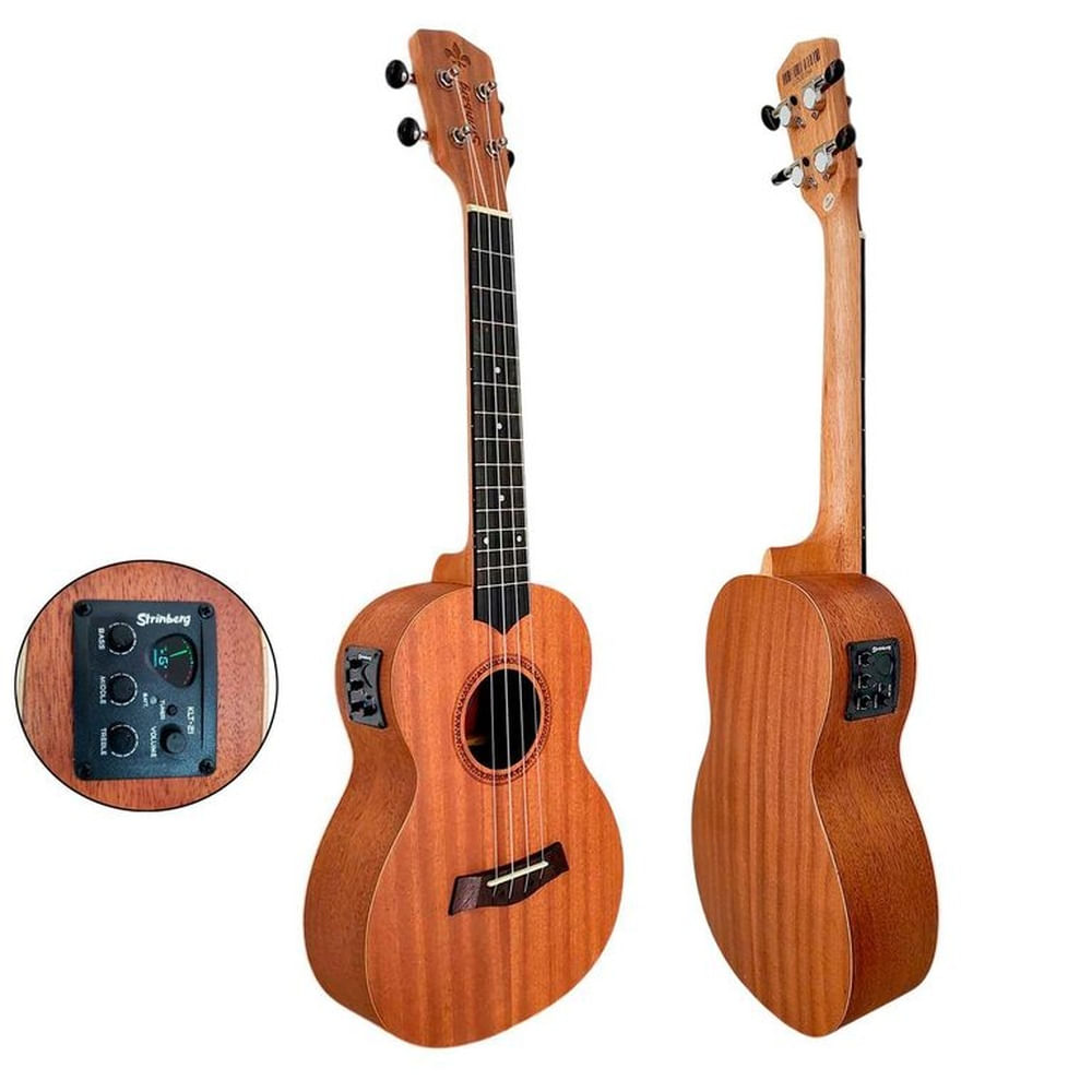 String - Ukelele Tenor Electroacustico Afinador Incorporado