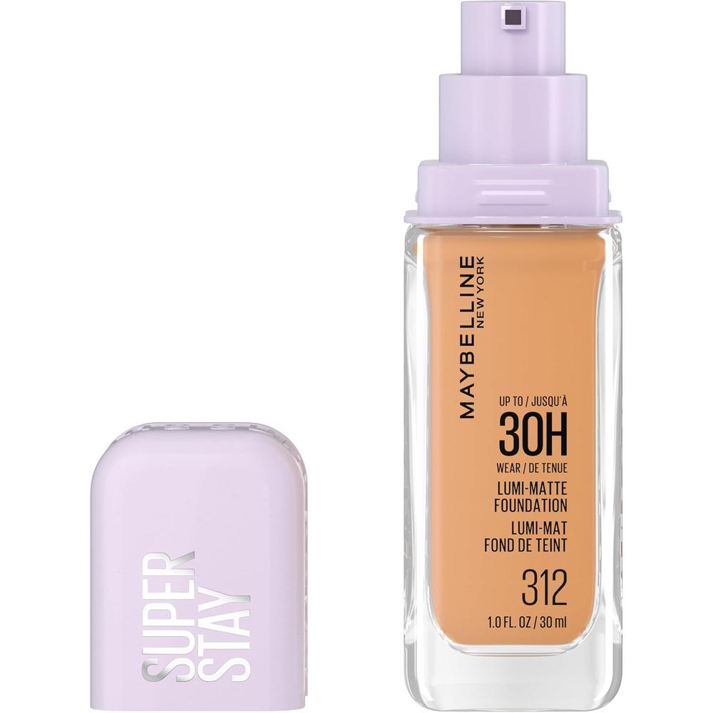 BASE LÍQUIDA SUPER STAY LUMI-MATTE MAYBELLINE | TONO 312