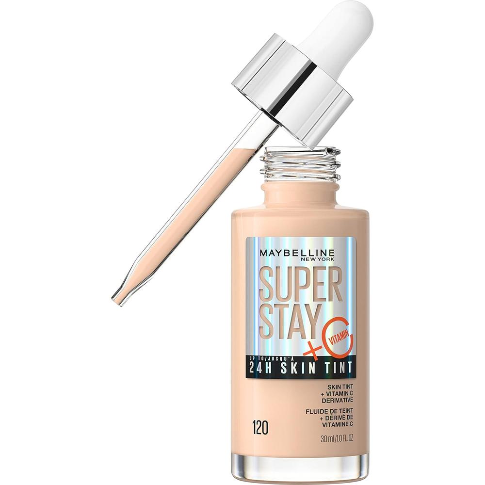 BASE LÍQUIDA SUPER STAY SKIN TINT MAYBELLINE | TONO 120