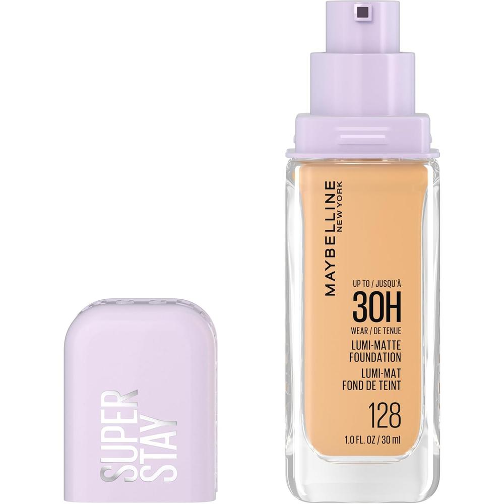 BASE LÍQUIDA SUPER STAY LUMI-MATTE MAYBELLINE | TONO 128