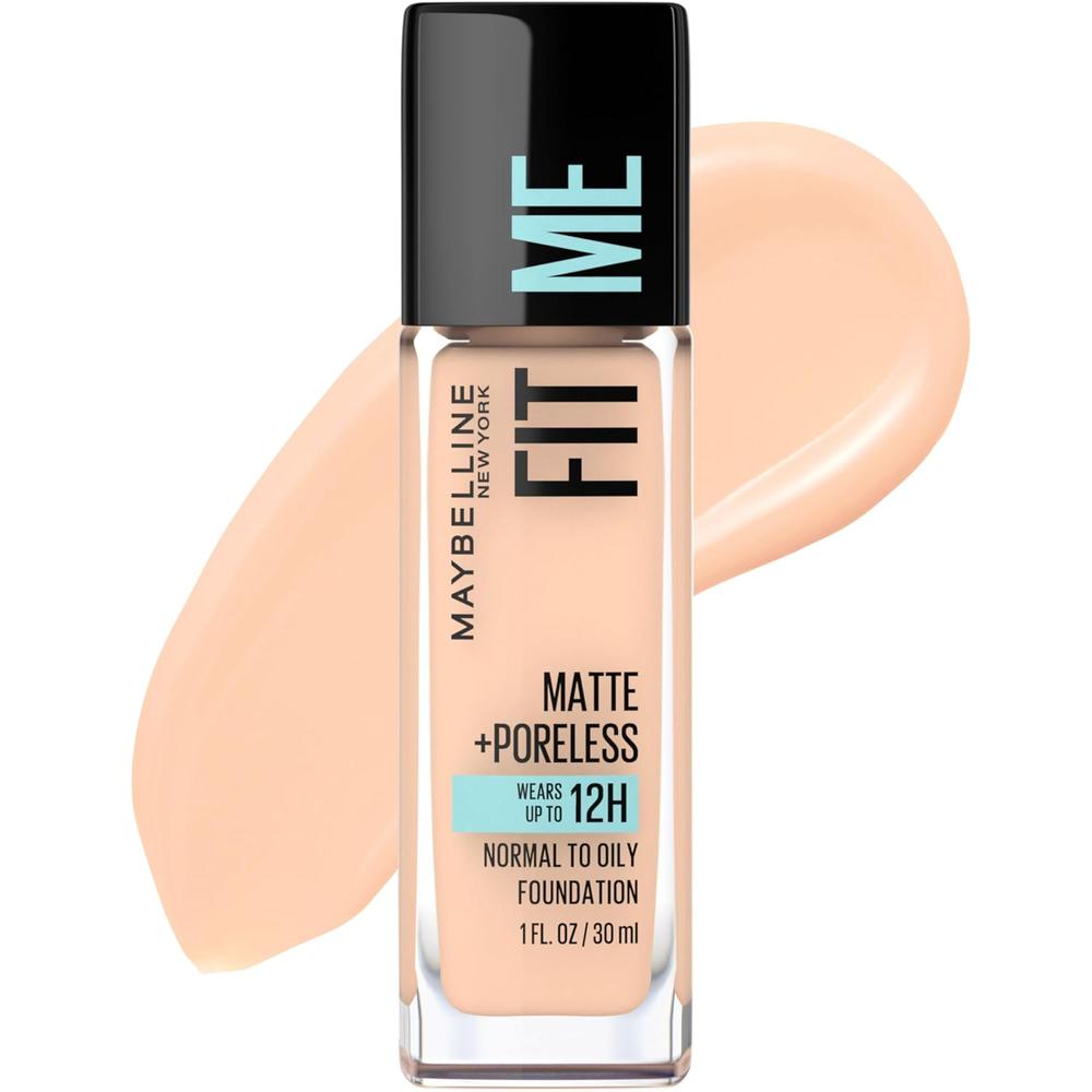 BASE DE MAQUILLAJE FIT ME MATTE + PORELESS MAYBELLINE | MARFIL