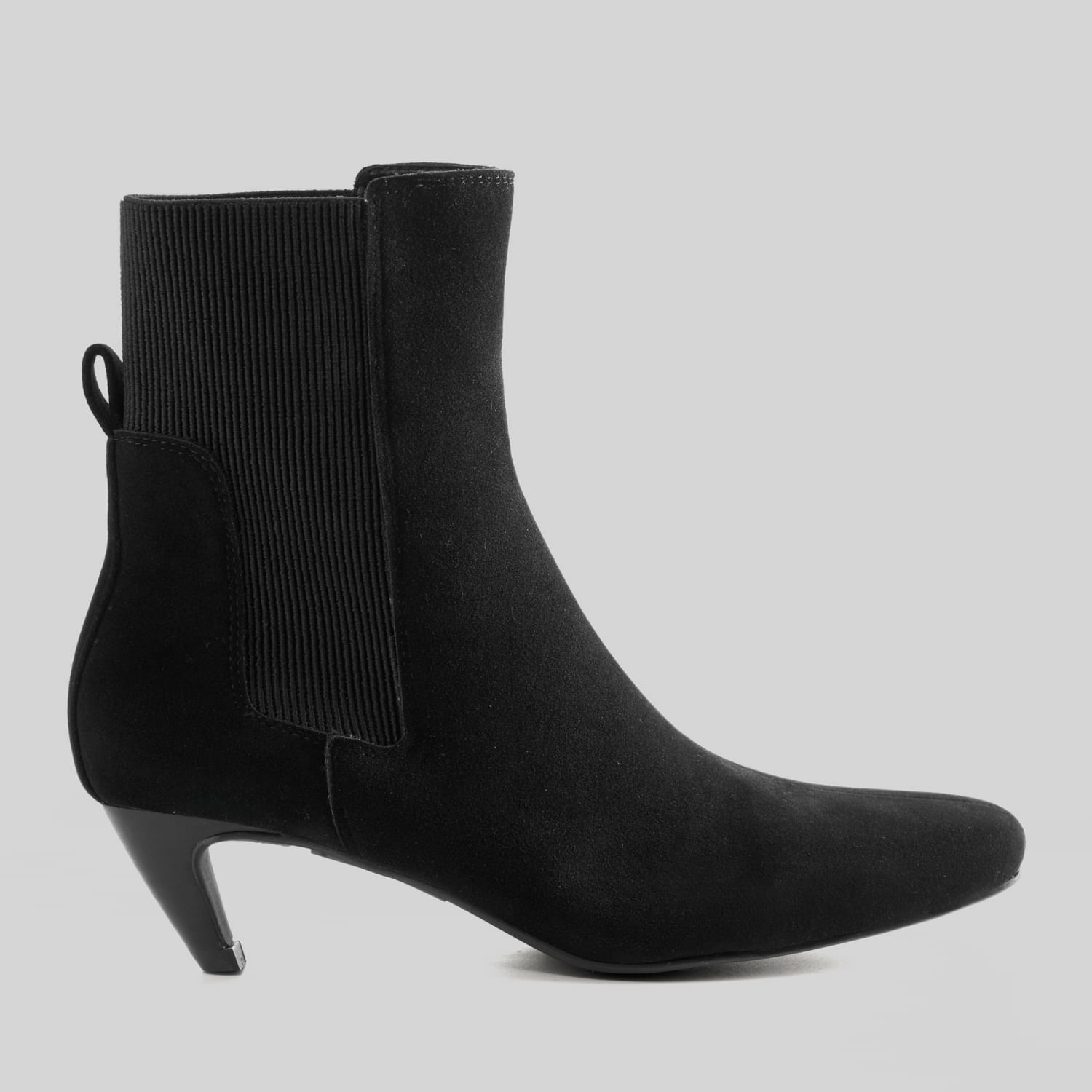 Botines Mujer Malabar Chelsuede Negro 36