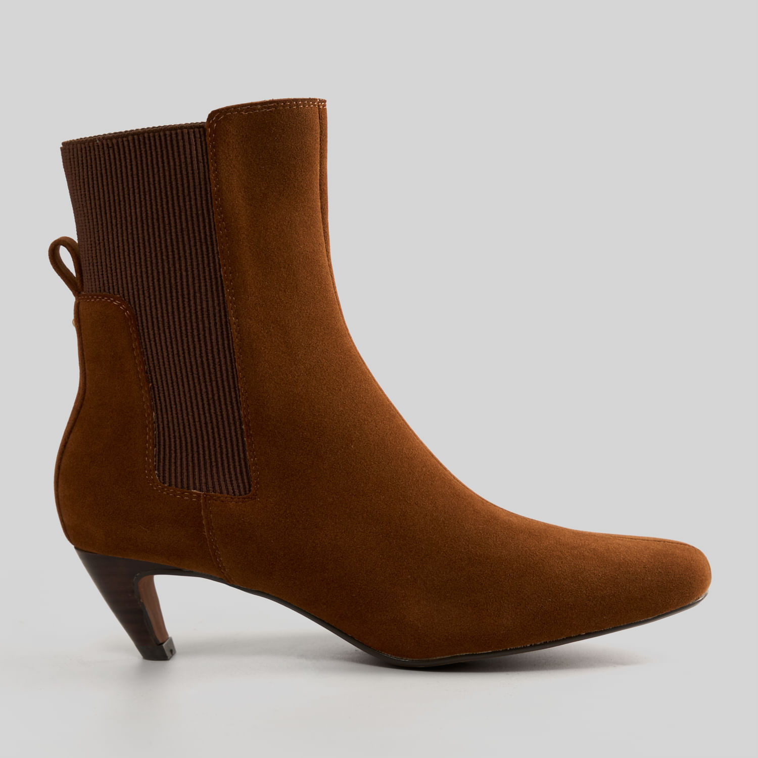 Botines Mujer Malabar Chelsuede Camel 38