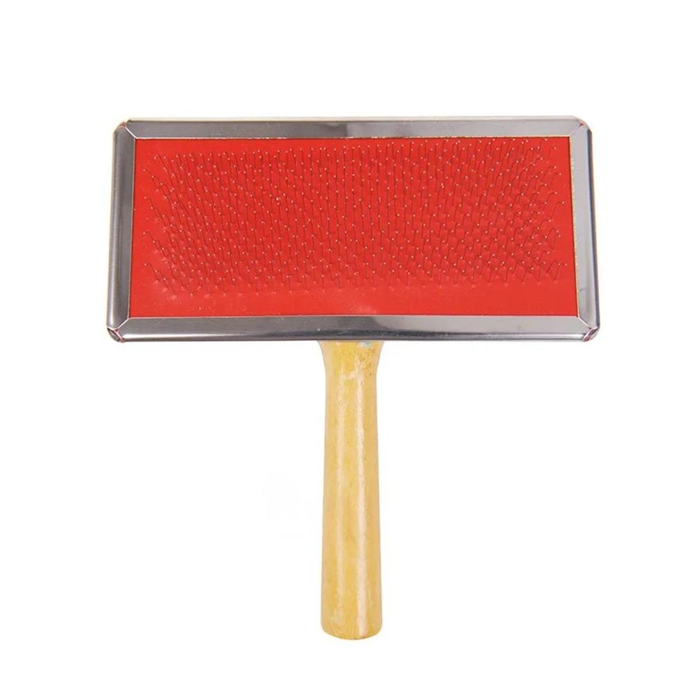Herramienta Pet Metal con Mango de Madera para Cuidado Diario Y+Papel Regalo