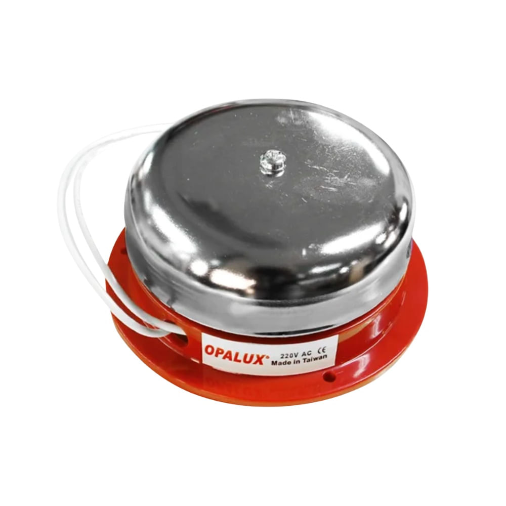 Timbre Industrial Redondo de Metal 4" OPALUX 72.04.220