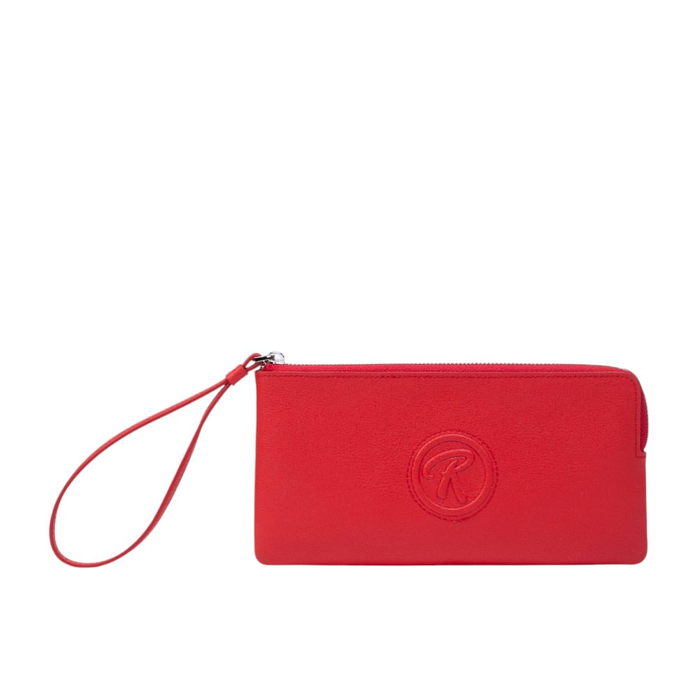 Pouch Bag para Mujer Embossy Renzo Costa Pbd 2203 105 Red