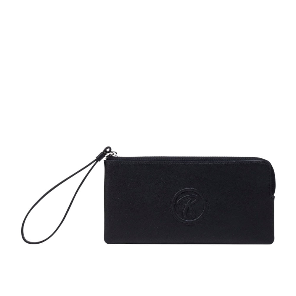 Pouch Bag para Mujer Embossy Renzo Costa Pbd 2203 100 Black