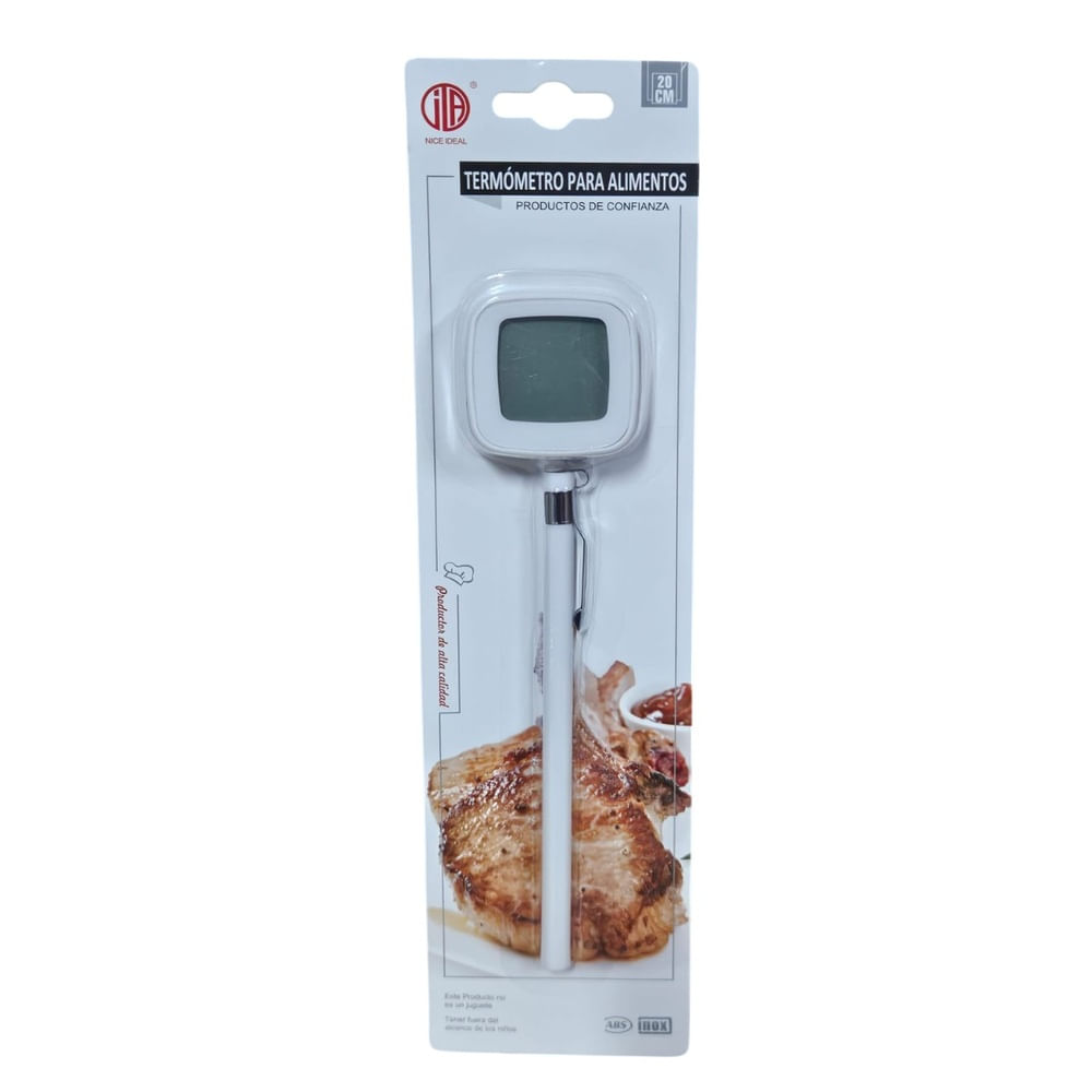 Termometro De Cocina Estilo Kmt Blanco