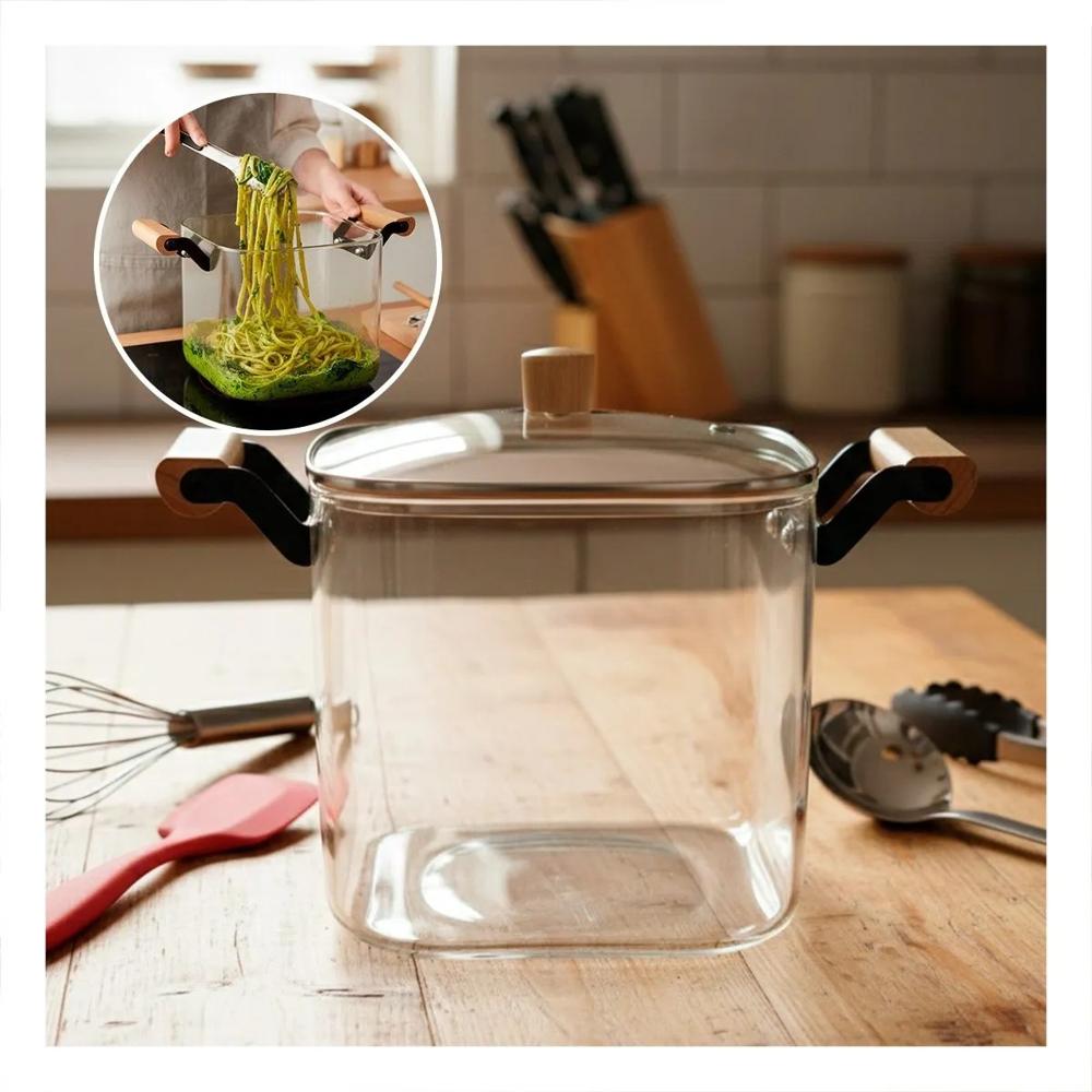 Olla de Borosilicato 5 LITROS