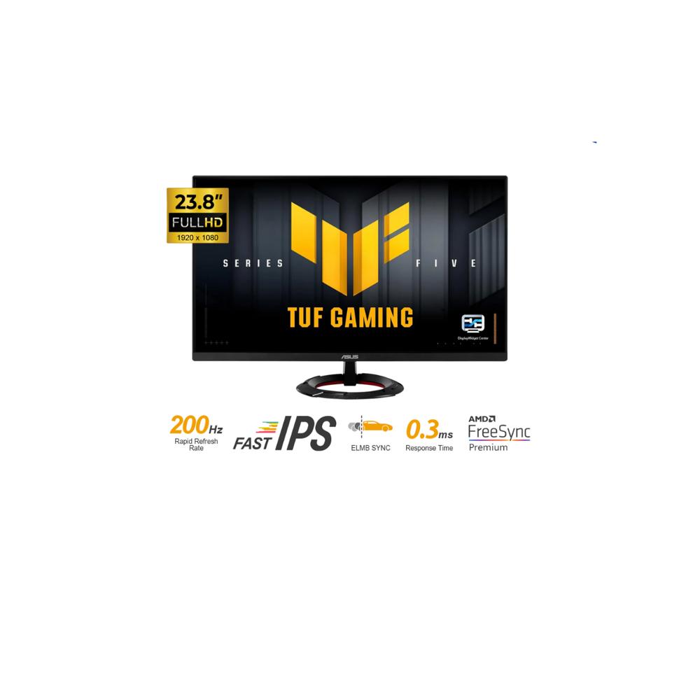 MONITOR ASUS Tuf Gaming Fast IPS FHD VG249Q5R 23.8' 200H 0.3ms FreeSync