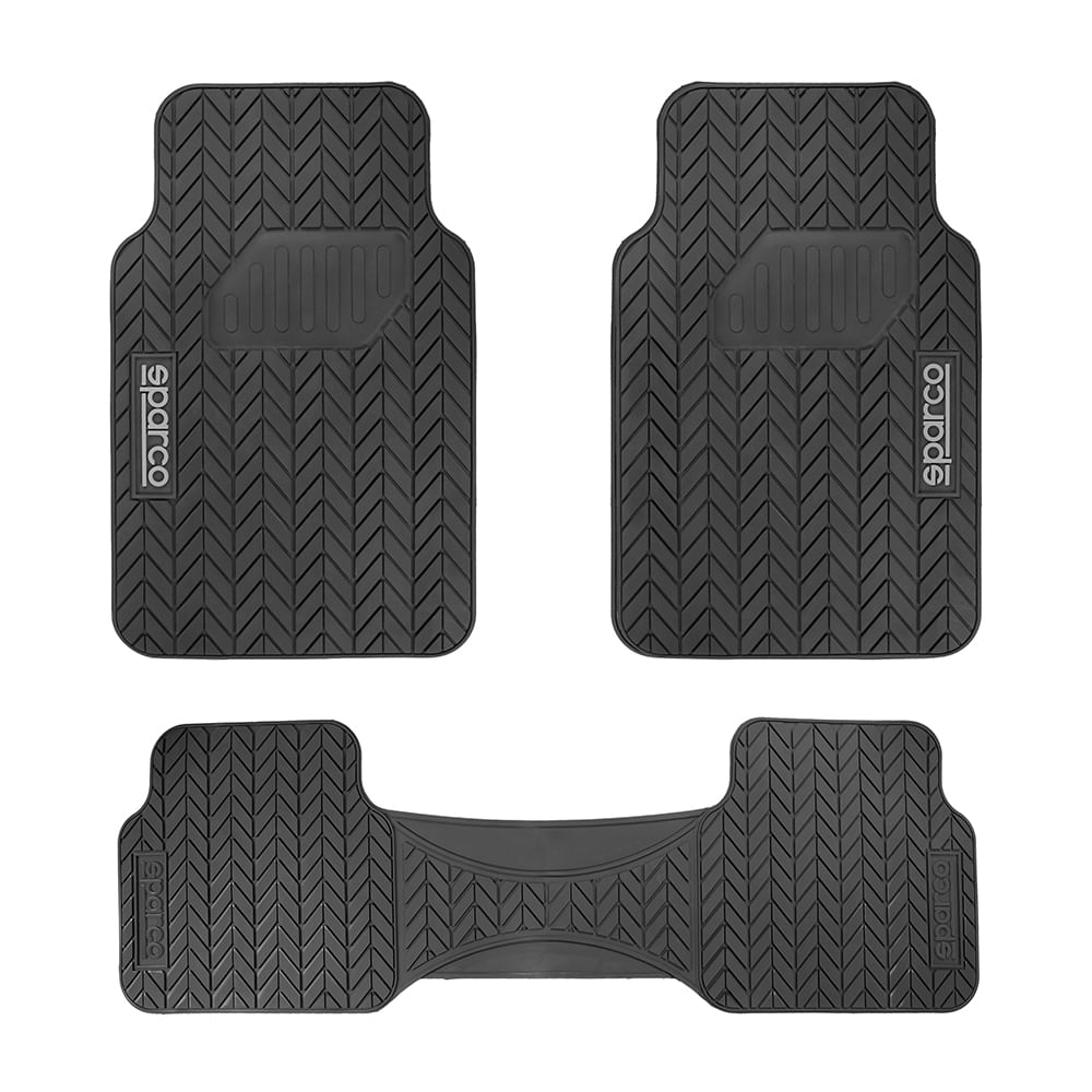 Piso Alfombra Auto Camioneta Sparco Spf501bk Negro