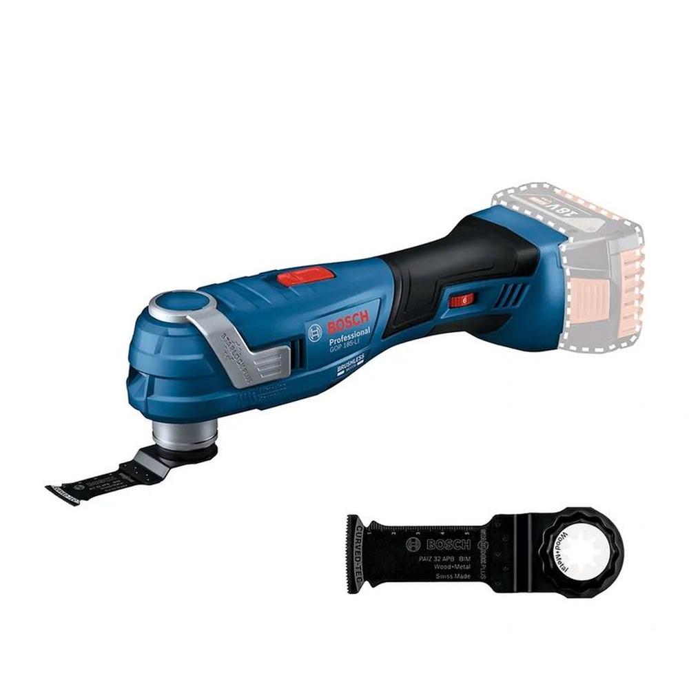 Multicortadora Inalámbrica Bosch GOP 185-LI Baretool
