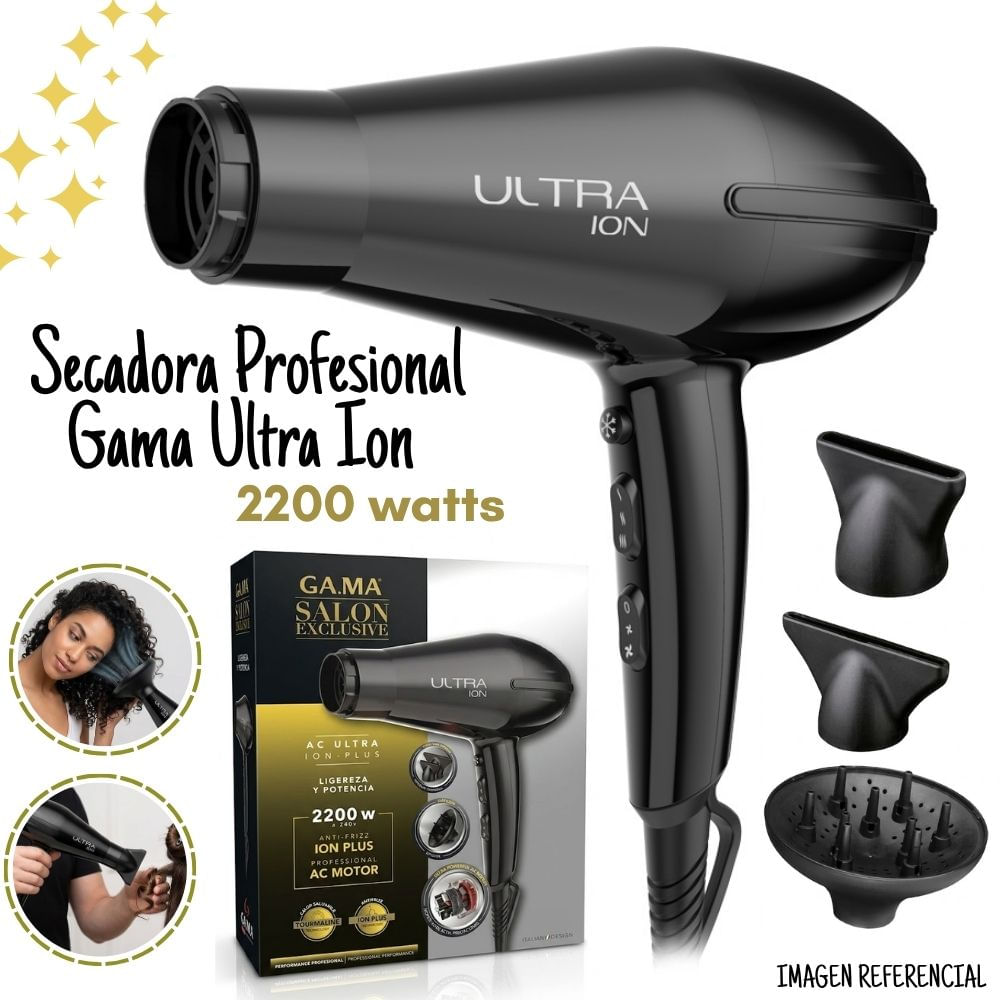 Secadora De Cabello GAMA Ultra Ion - BECHD0000002004