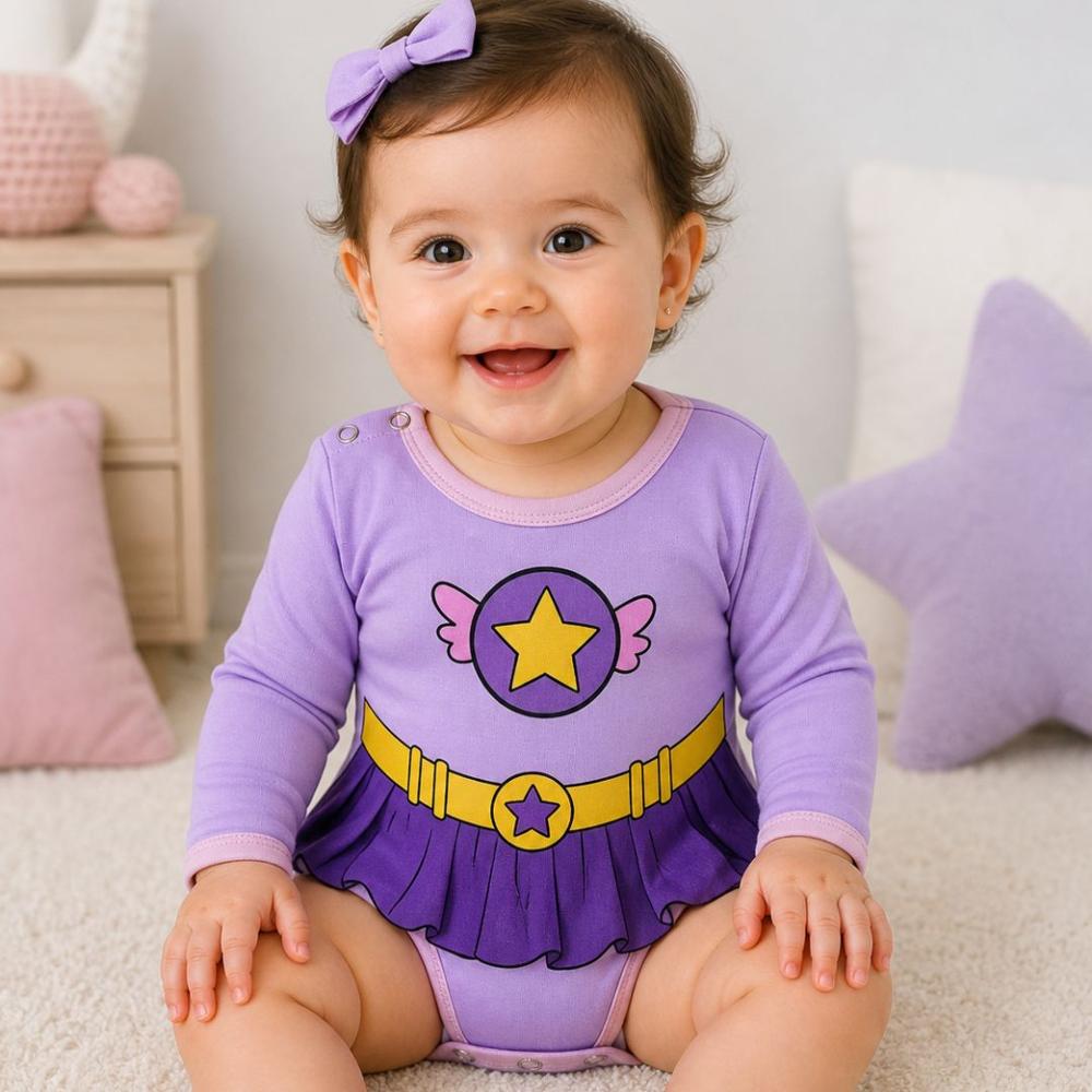 BODY DE BEBE SUPERMAN MUJER