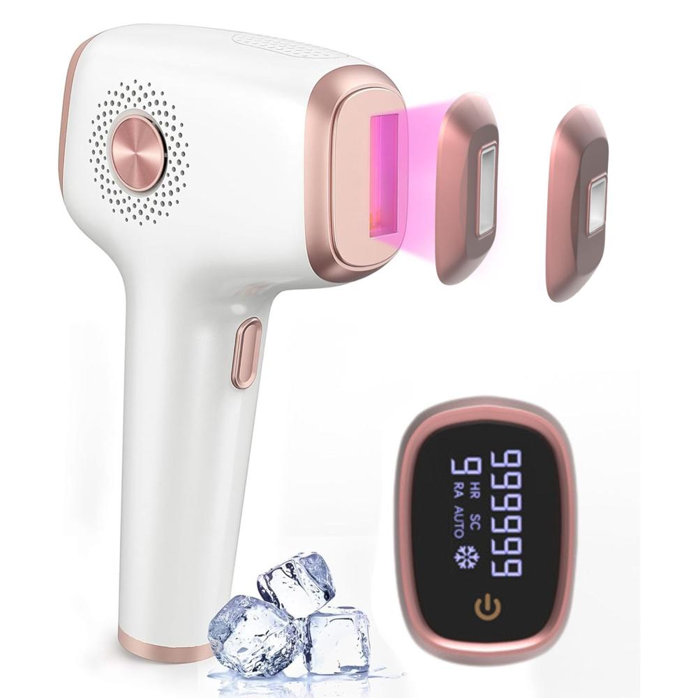 Depiladora Luz Pulsada IPL Enfriamiento 9 Niveles Uso Corporal y Facial