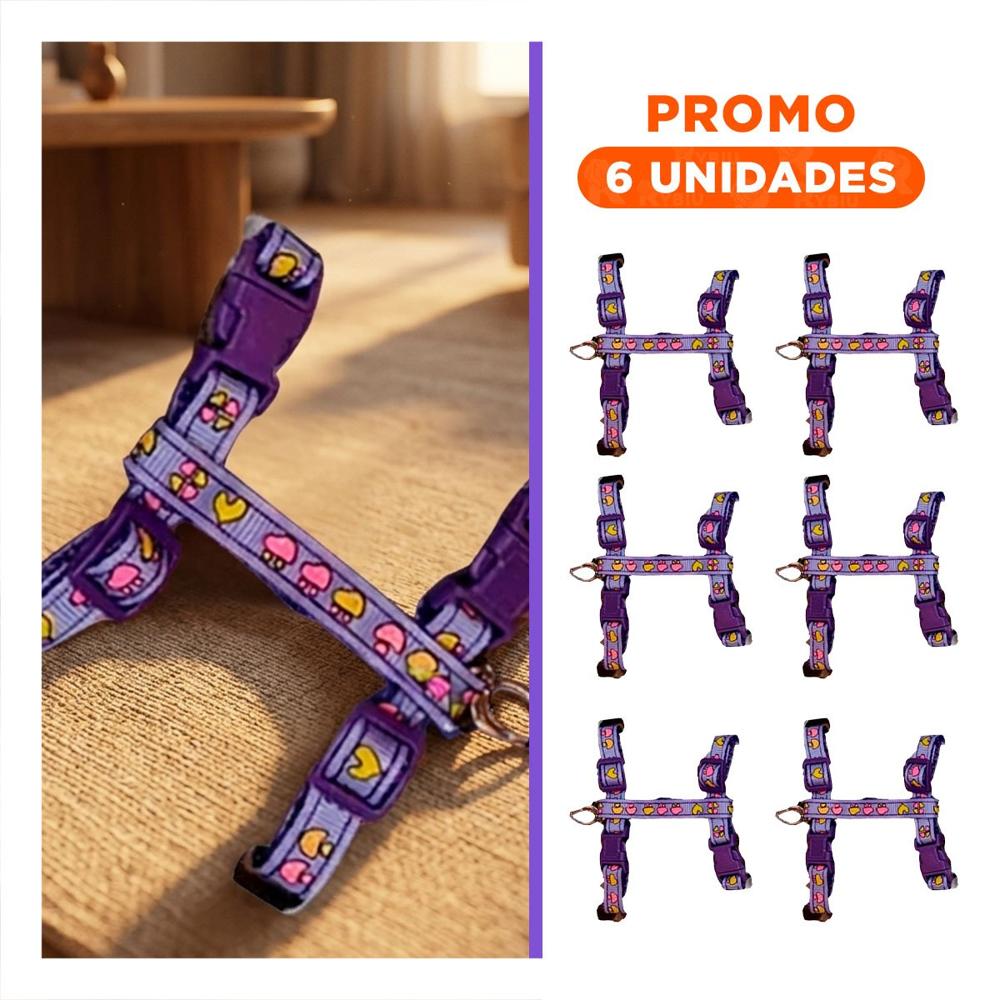 Pack6 Chaleco Resistente para Conejo y Gato Delgado Lila