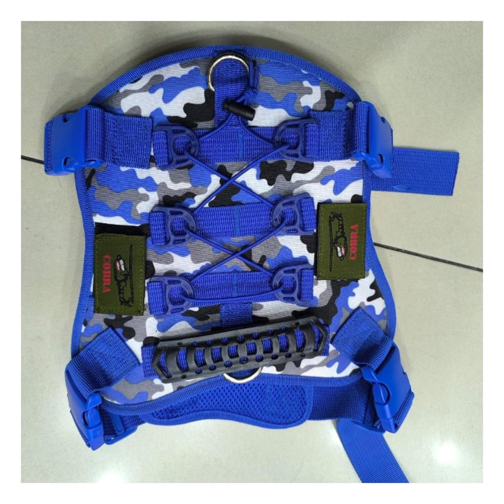 Equipo Ajustable Para Perro Azul Con Material Resistente Y Facil De Usar