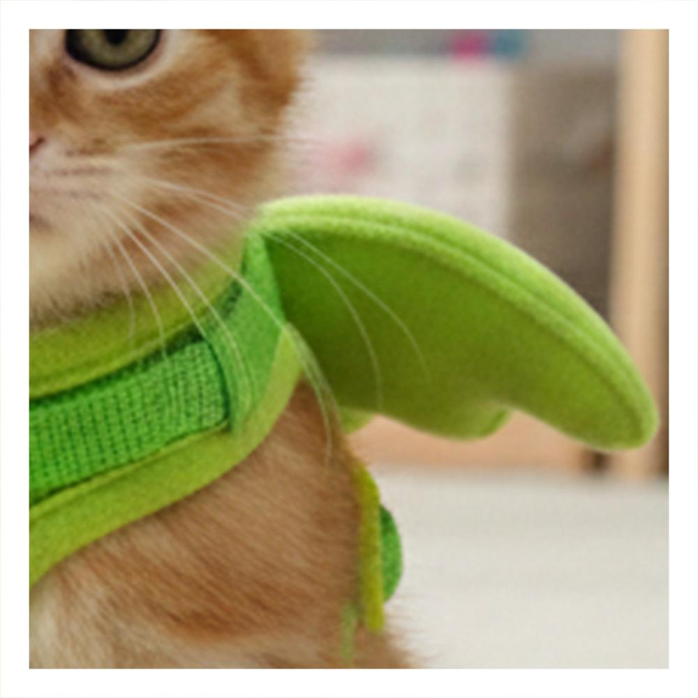 Arnes Regulable Pet con Alitas Pequenas Verde para Perros Pequenos