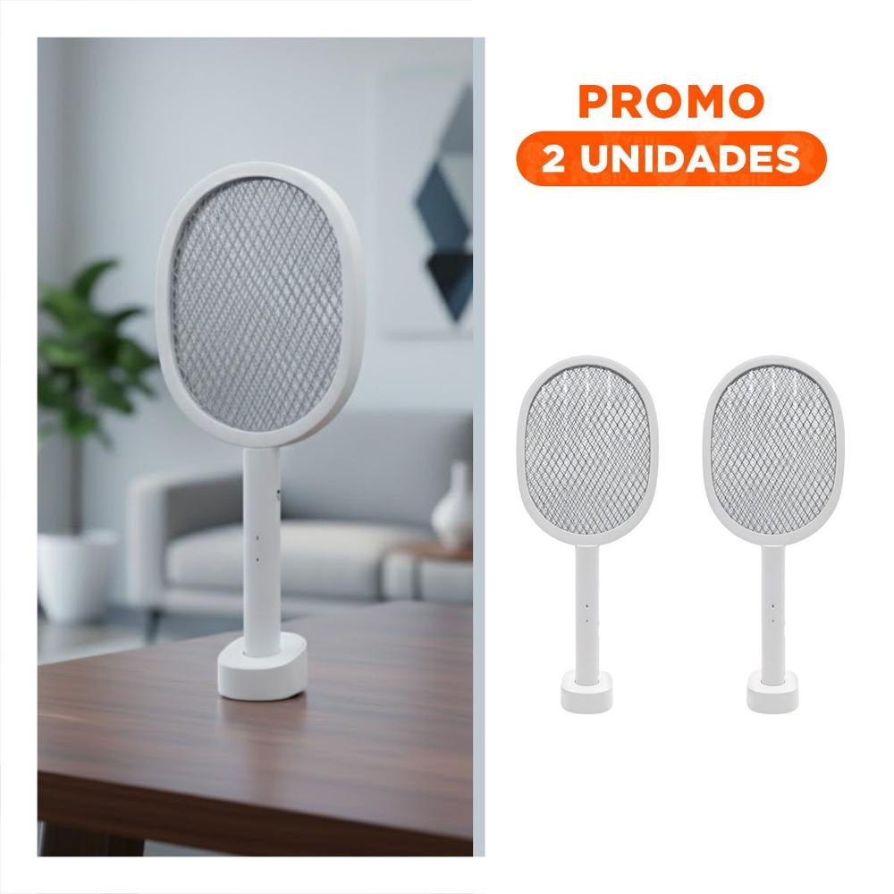 Pack2 Instrumento Electrico Mosquitera con Base para Uso Practico