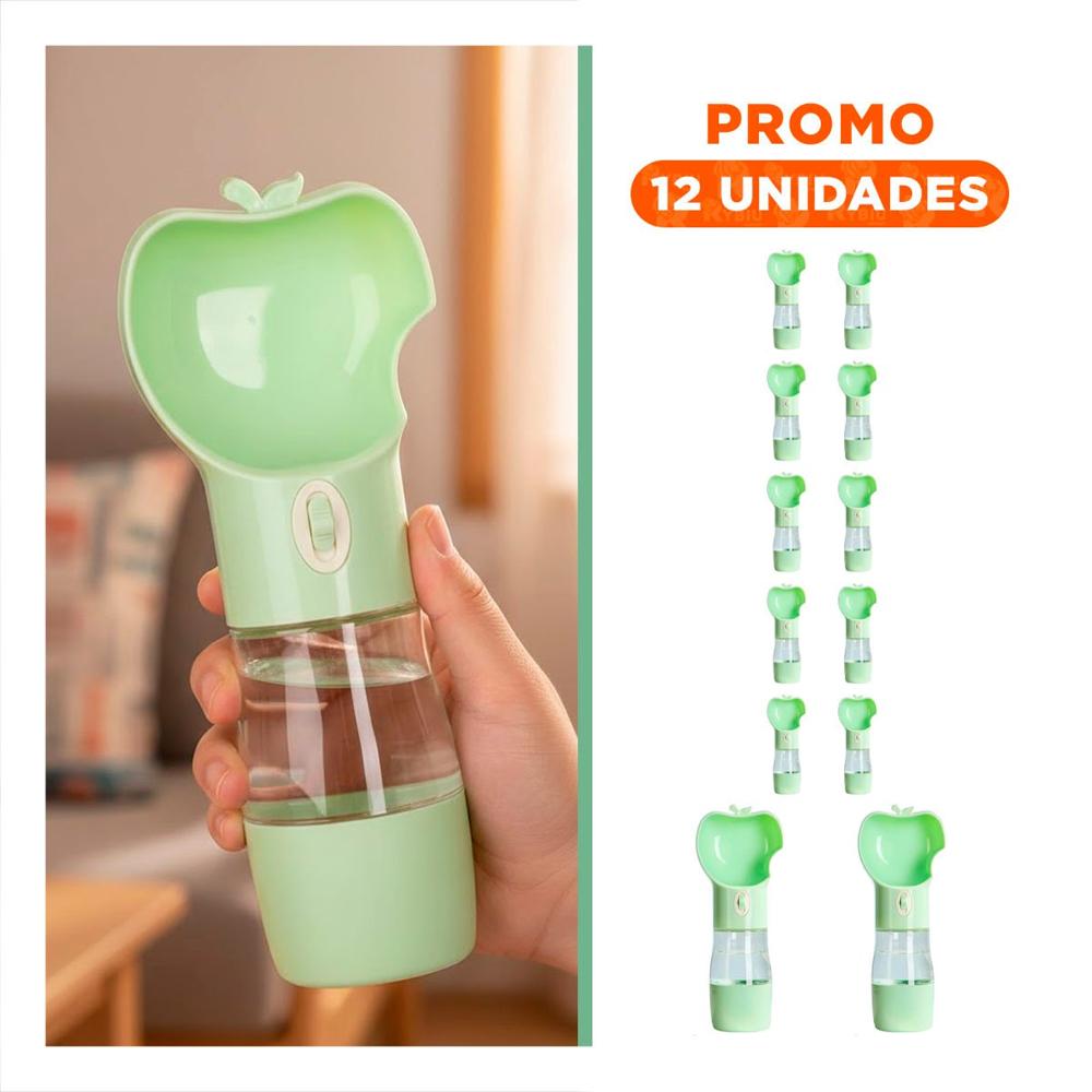 Pack12 Organizador Portatil Verde con Forma de Manzana Y+Regalo Sticker