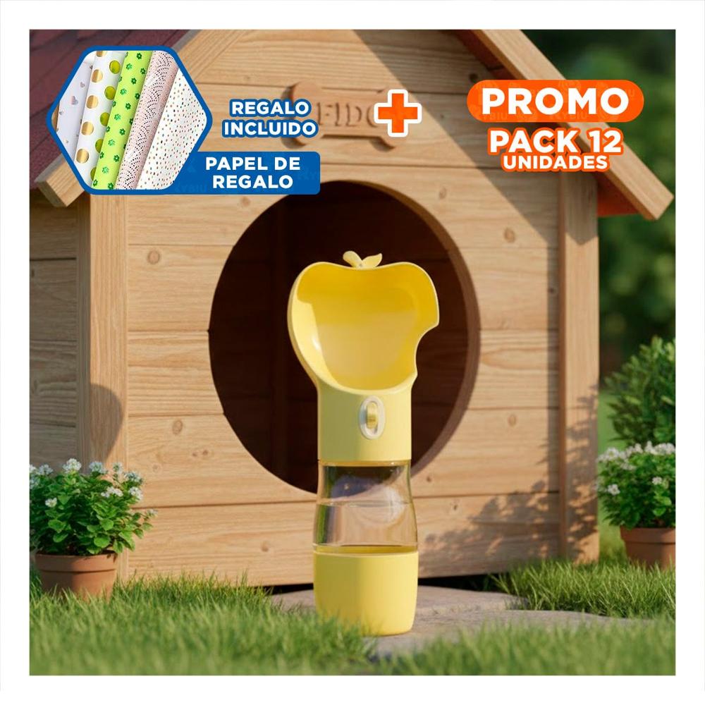 Pack12 Organizador Portatil de Diseño Manzana Amarillo Y+Papel Regalo
