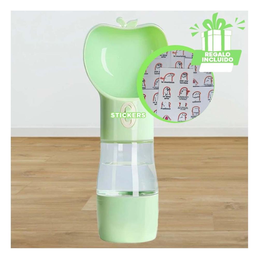 Aplicador Compacto Verde Tipo Manzana Y+Regalo Sticker