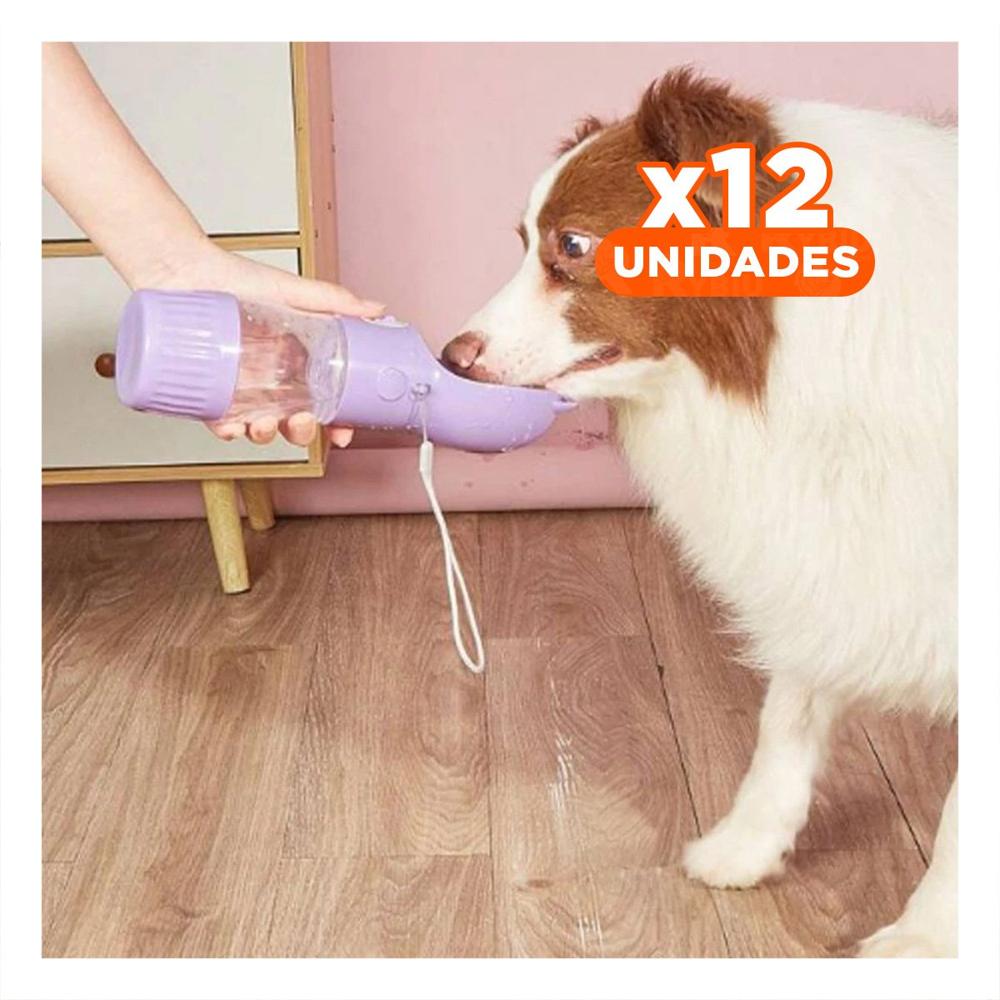 Pack12 Aplicador Compacto Gato Lila para Cartera y Mochila
