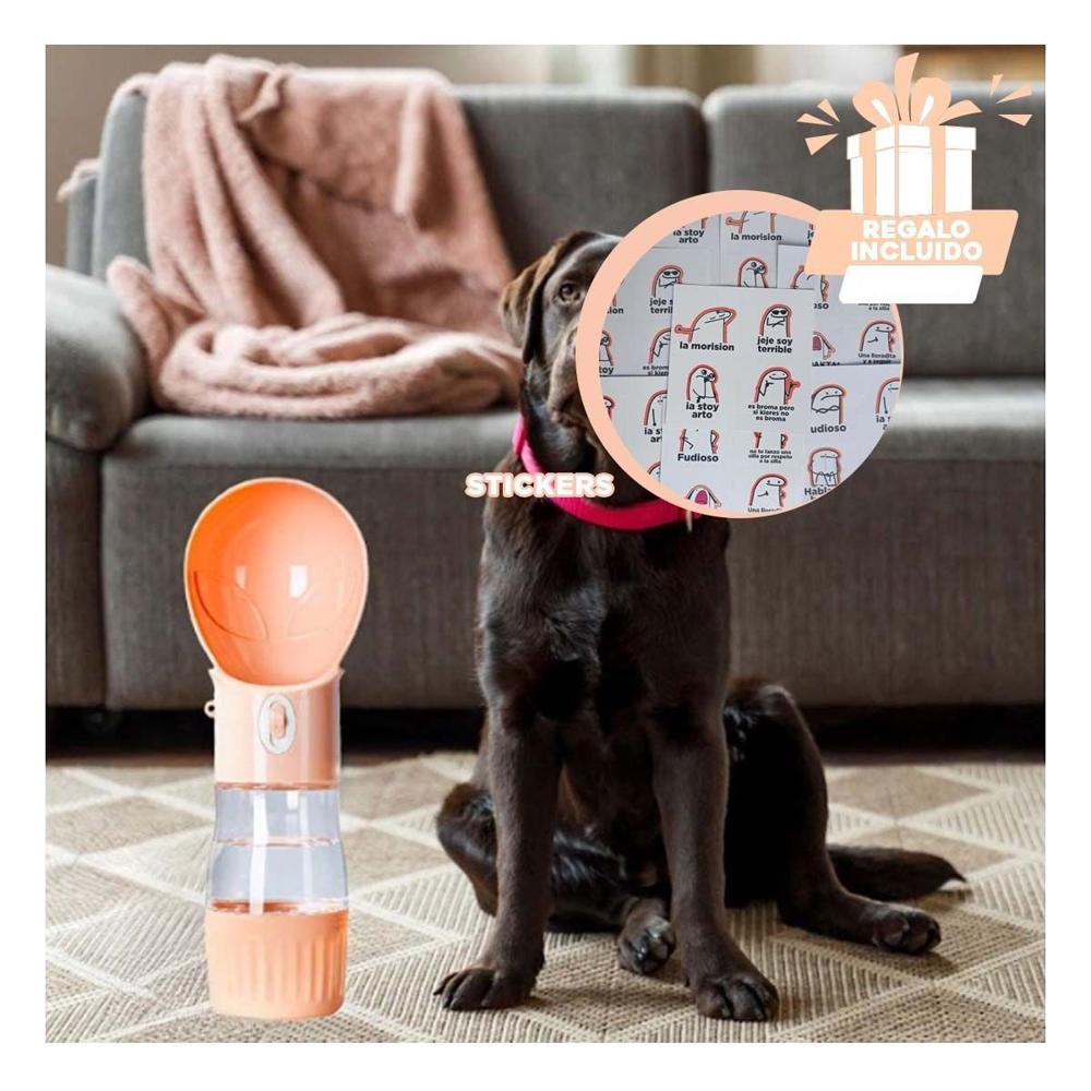 Contenedor Compacto Tipo Ovni Naranja para Hogar Y+Regalo Sticker
