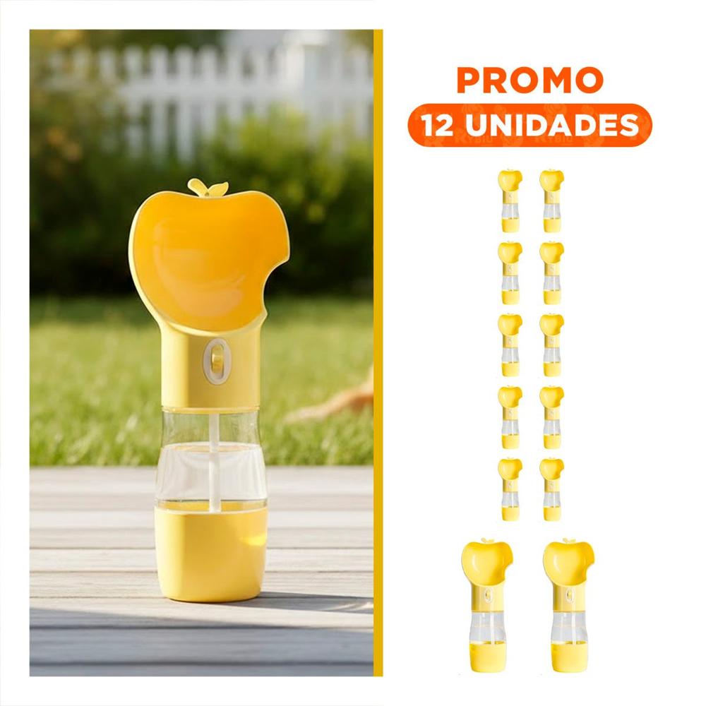 Pack12 Organizador Portatil Amarillo con Forma de Manzana Y+Regalo Sticker