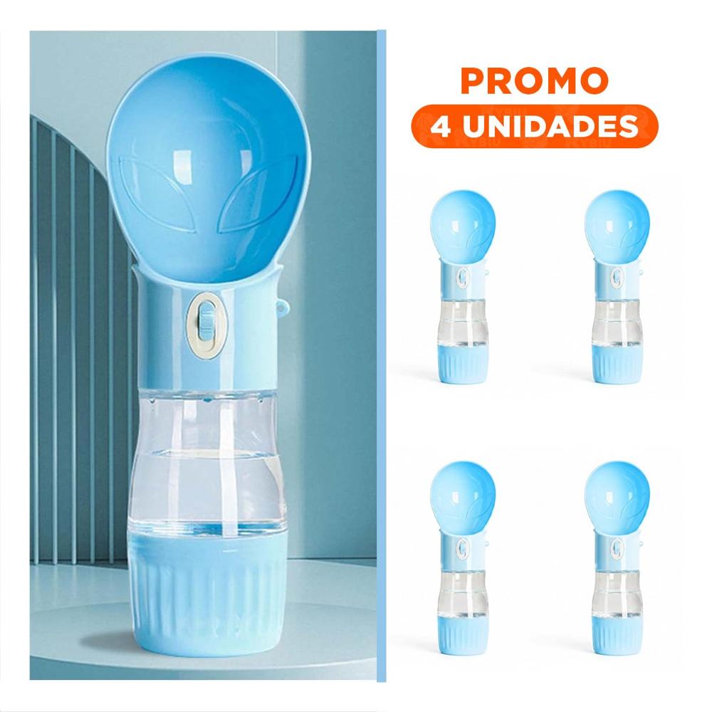 Pack4 Accesorio Funcional Diseno Ovni Celeste Portatil Y+Regalo Sticker