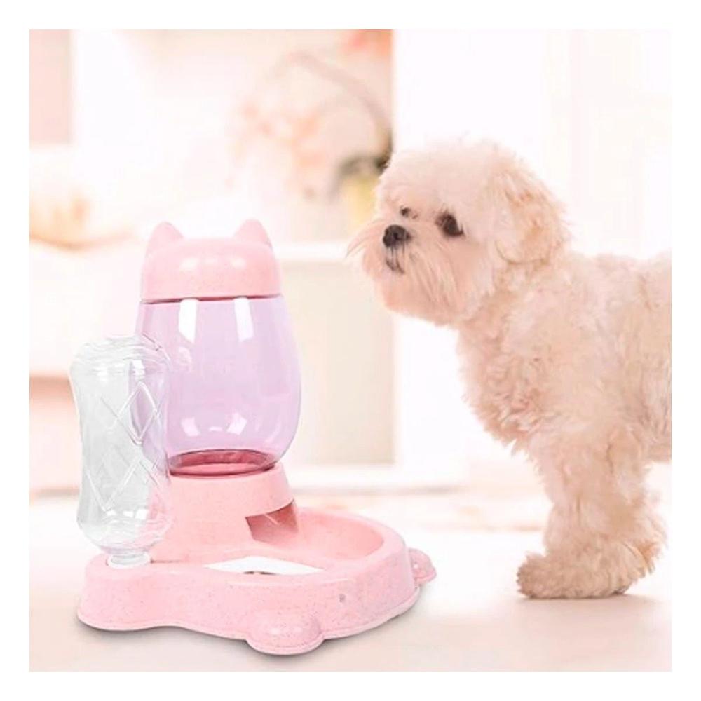 Alimento Doble Pet Gato Blanco Rosado Compacto y Funcional Y+Ligas Regalo