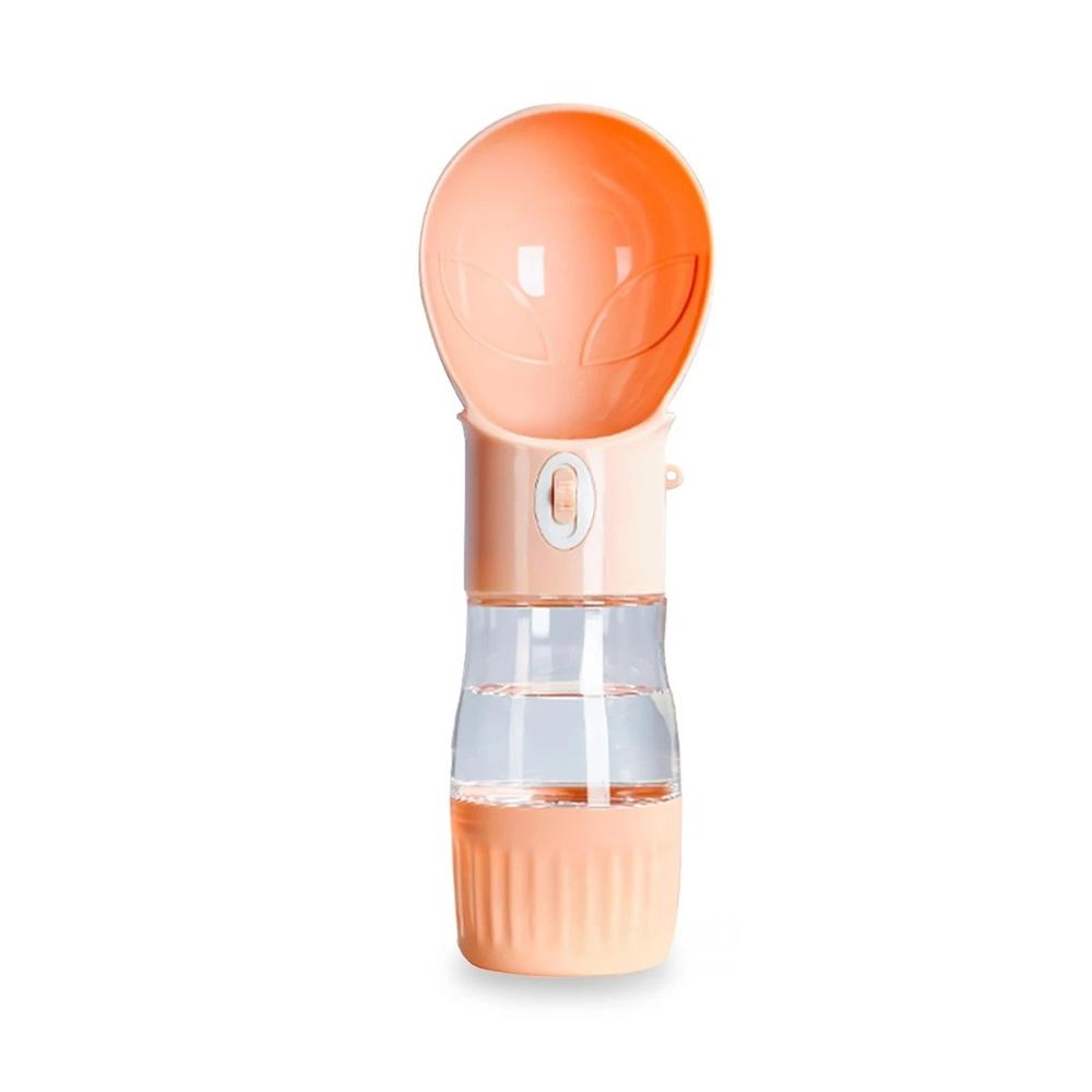 Contenedor Ligero en Forma de Ovni Naranja Portatil Y+Papel Regalo