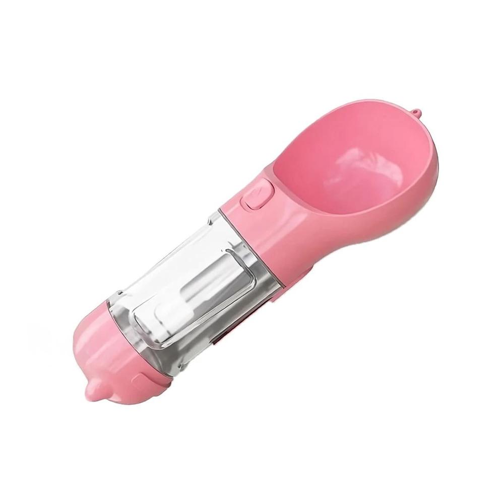 Set 4 en 1 Dispensador con Bolsita Rosado Mediano para Paseo Diario Y+Papel Regalo
