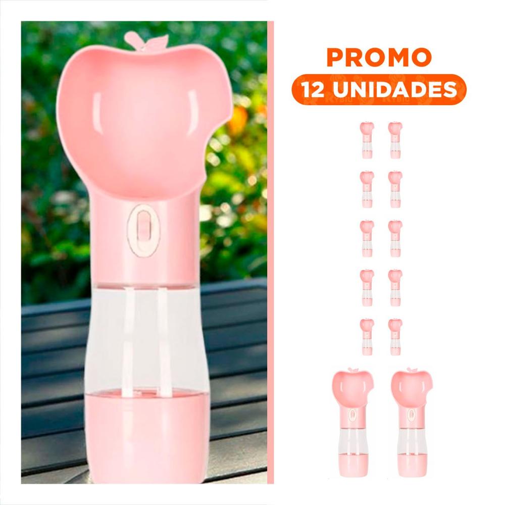 Pack12 Organizador Portatil Rosado con Forma de Manzana Y+Regalo Sticker